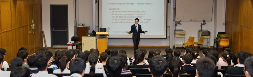 Dez teaching in classroom